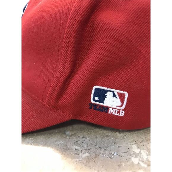 Outdoor Cap Anaheim Angels Red Sports Hat Strap back Adjust Team MLB Wool Blend - Picture 4 of 8
